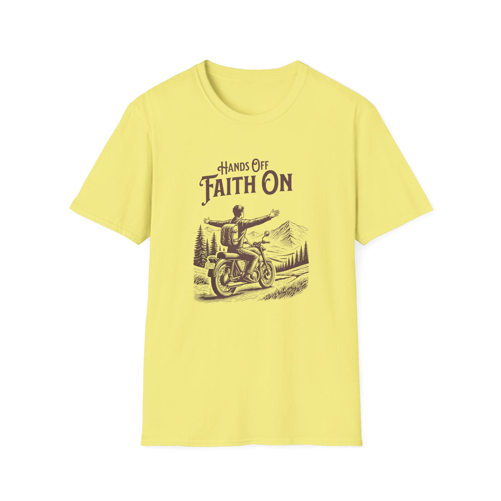Hands Off Faith On T-Shirt