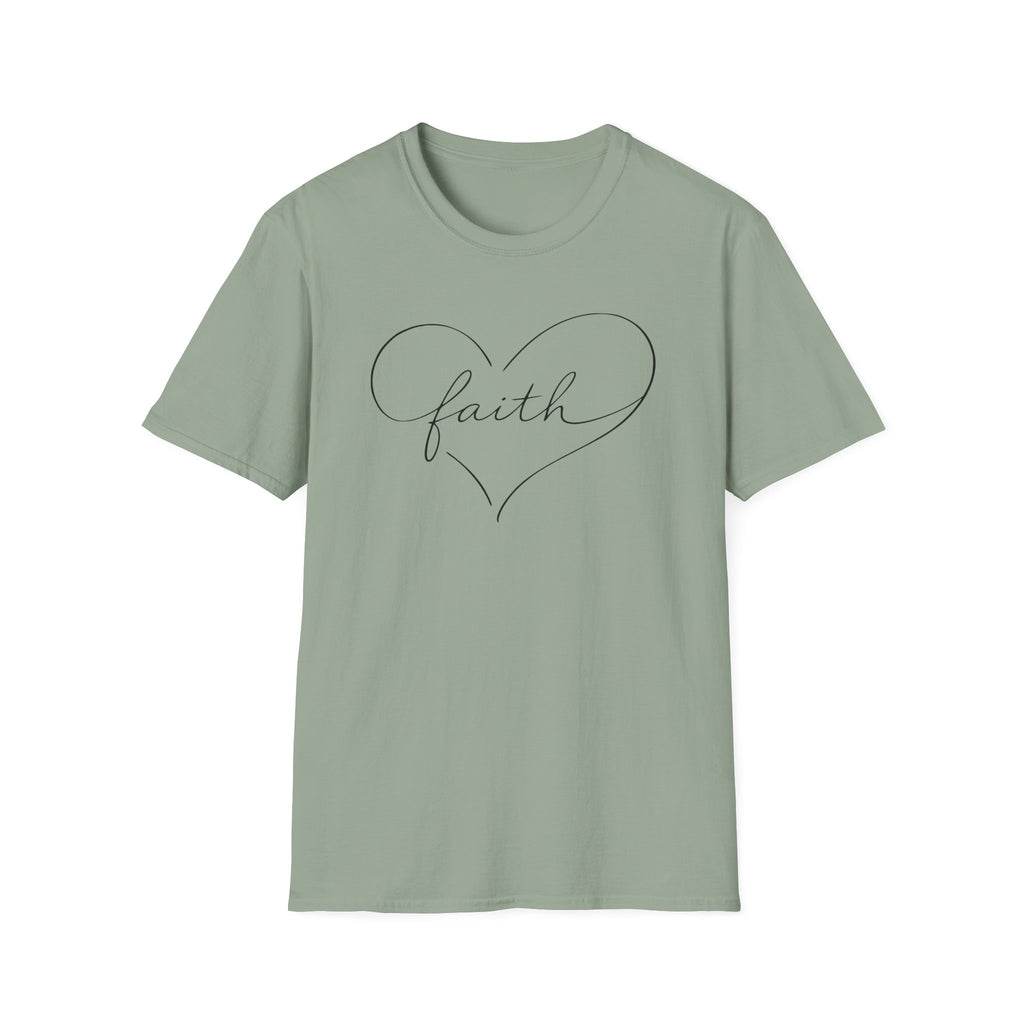Faith Big Heart 2 T-Shirt