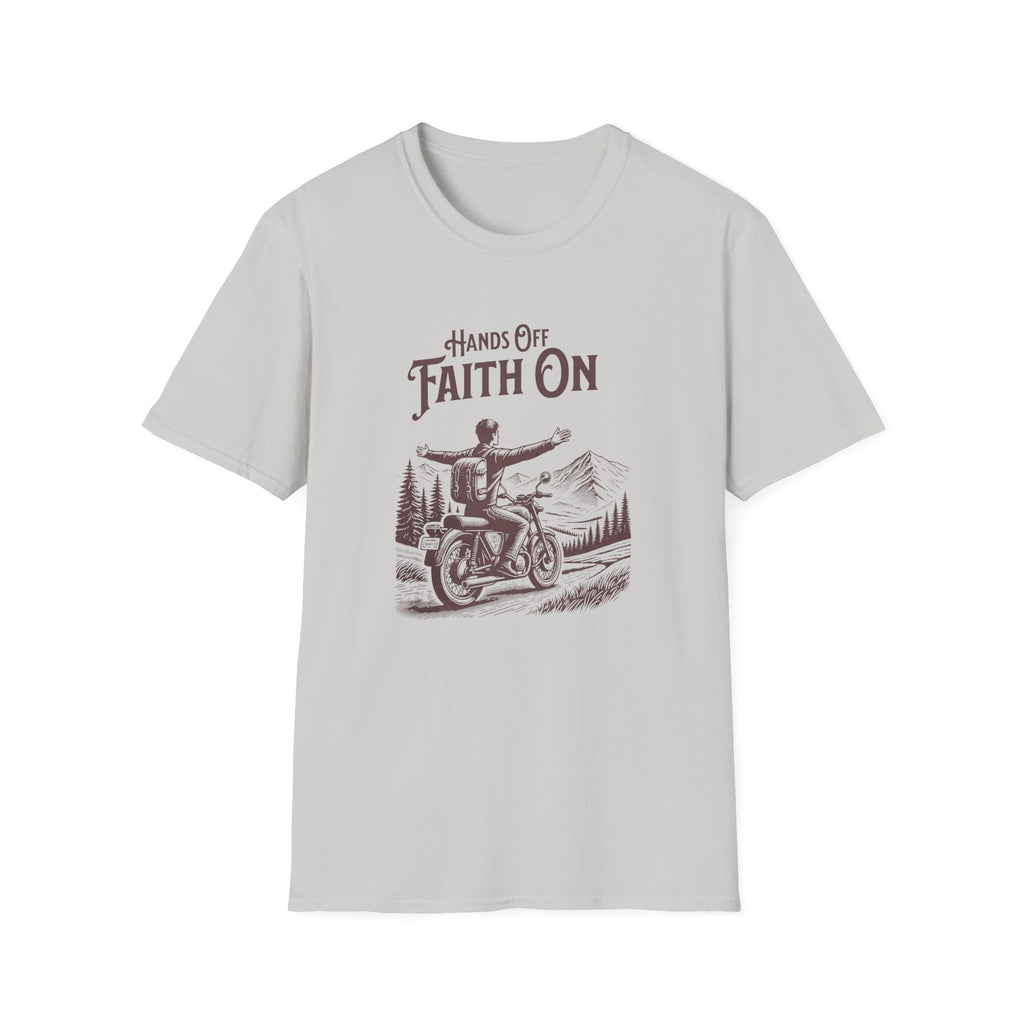 Hands Off Faith On T-Shirt