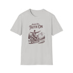 Hands Off Faith On T-Shirt