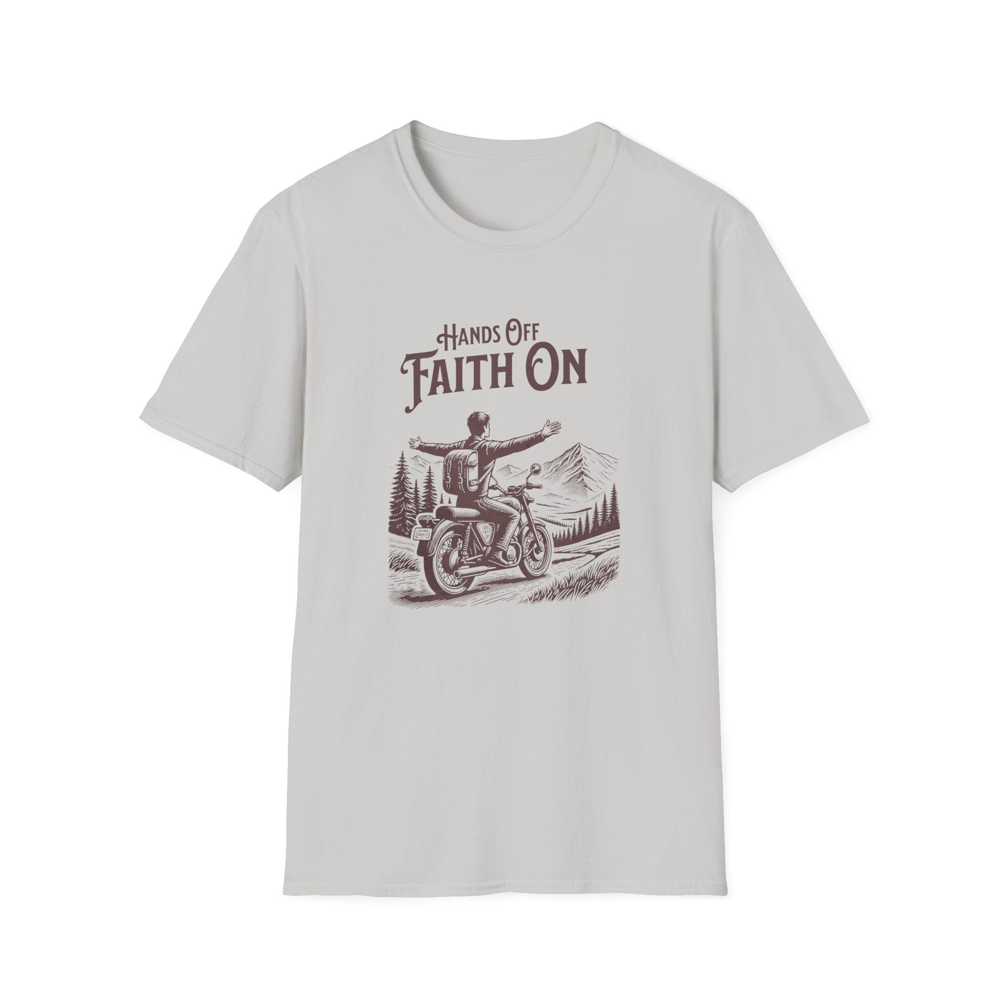 Hands Off Faith On T-Shirt