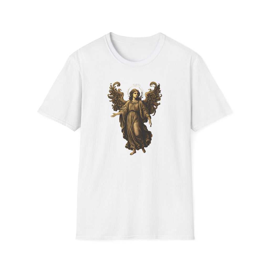 Golden angel statue T-Shirt