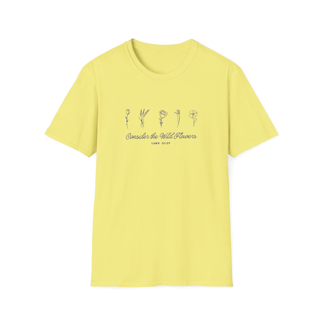 Consider the Wild Flowers T-Shirt
