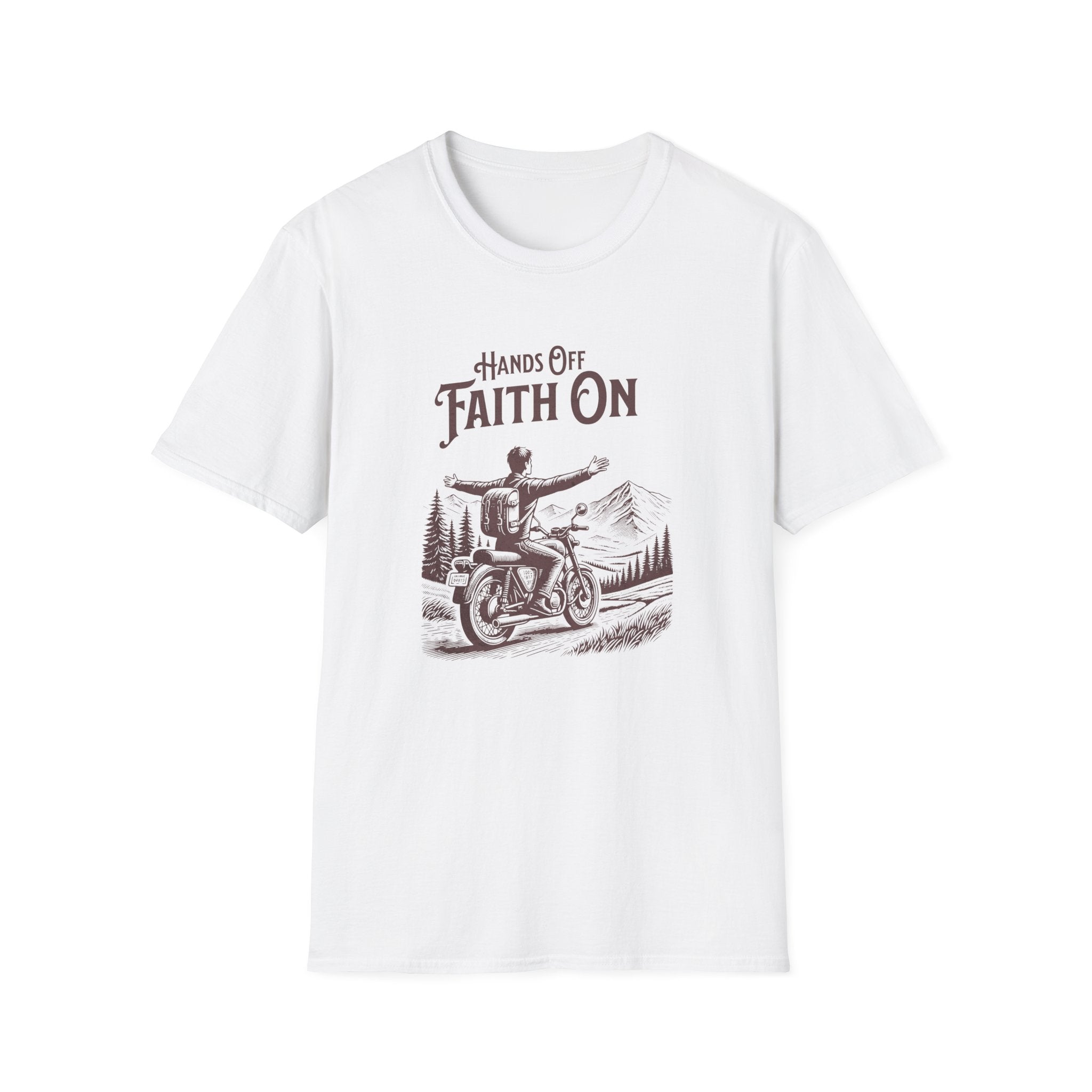 Hands Off Faith On T-Shirt