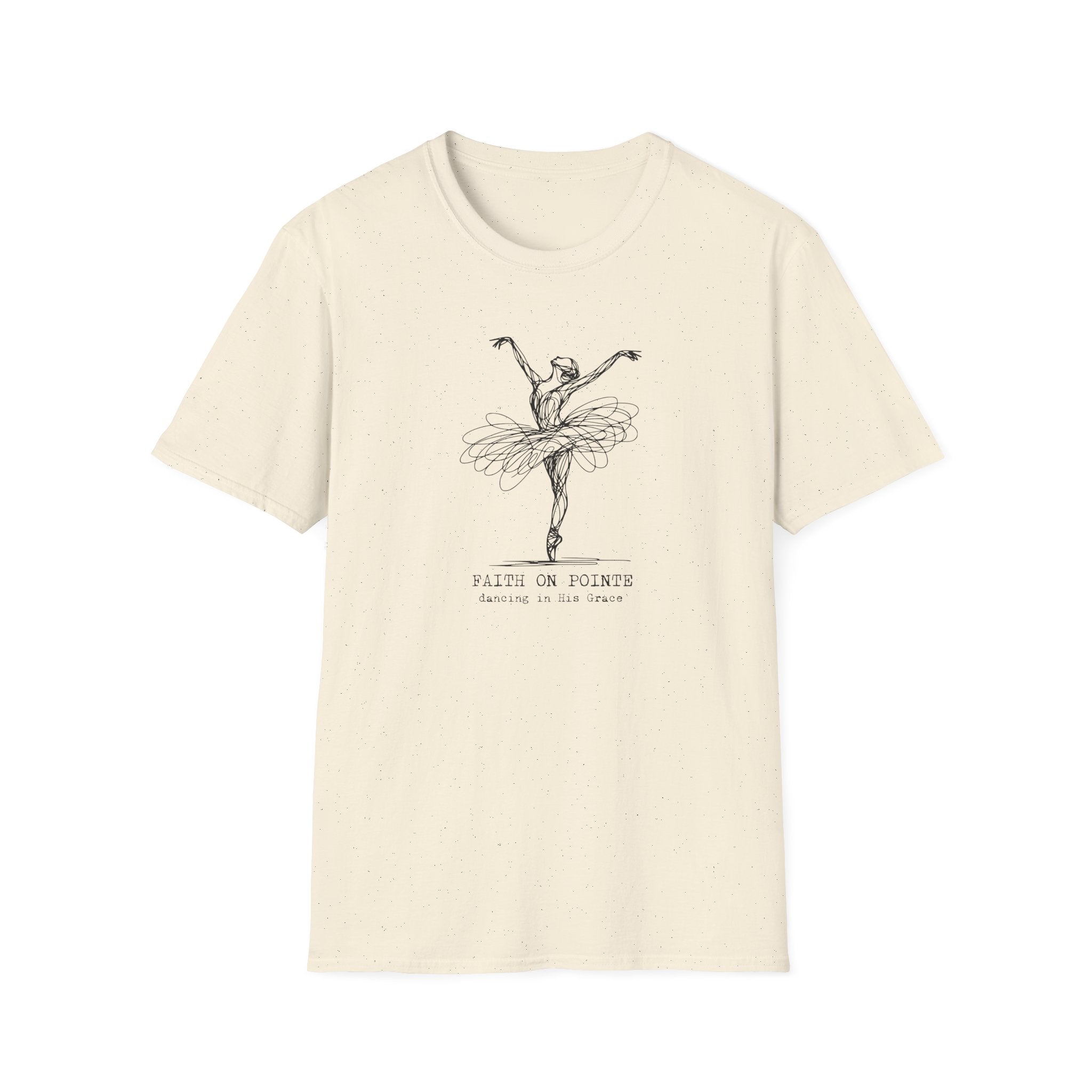 Faith on Pointe OneLine T-Shirt