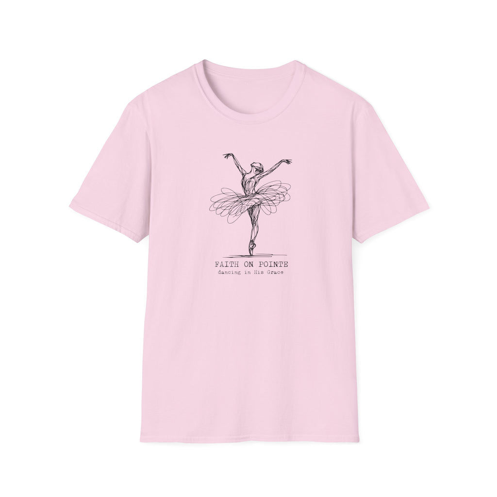 Faith on Pointe OneLine T-Shirt