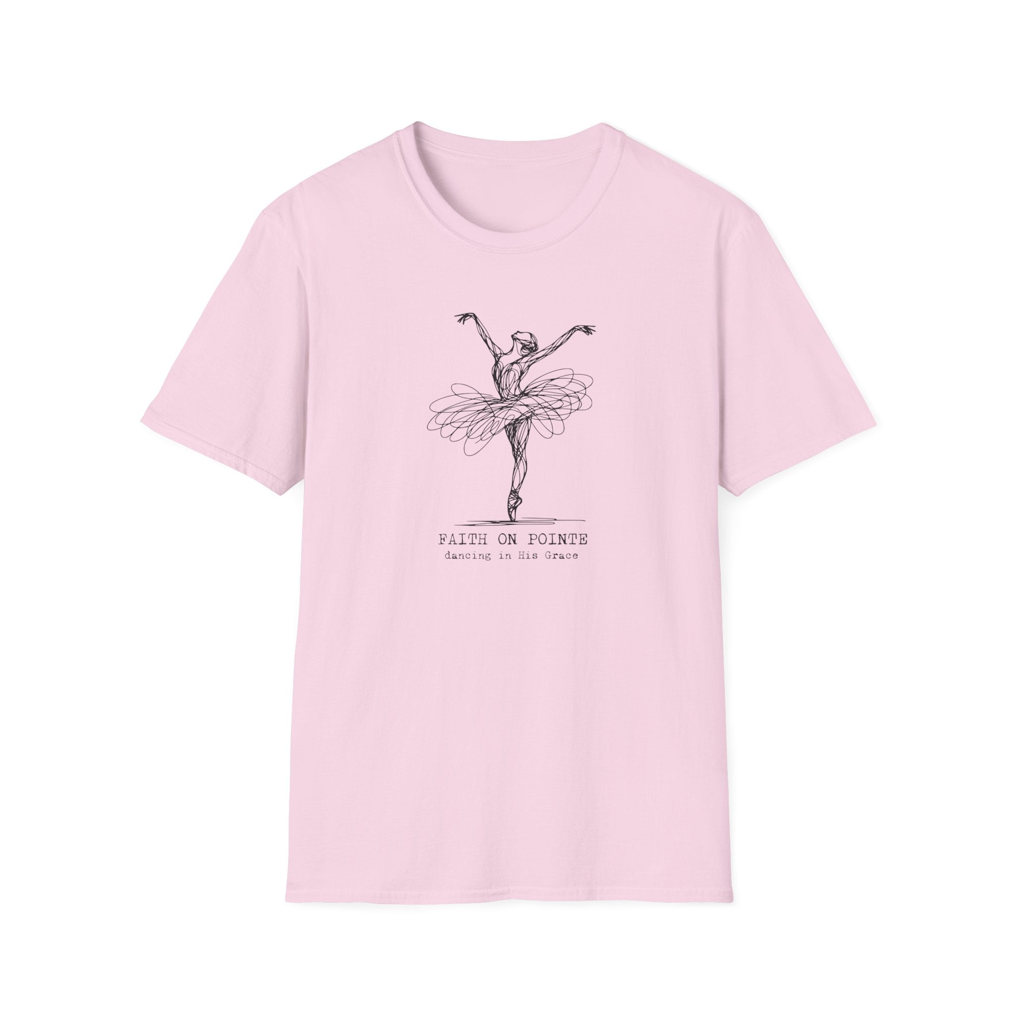 Faith on Pointe OneLine T-Shirt