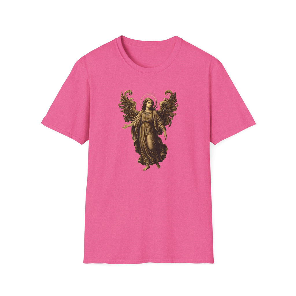 Golden angel statue T-Shirt