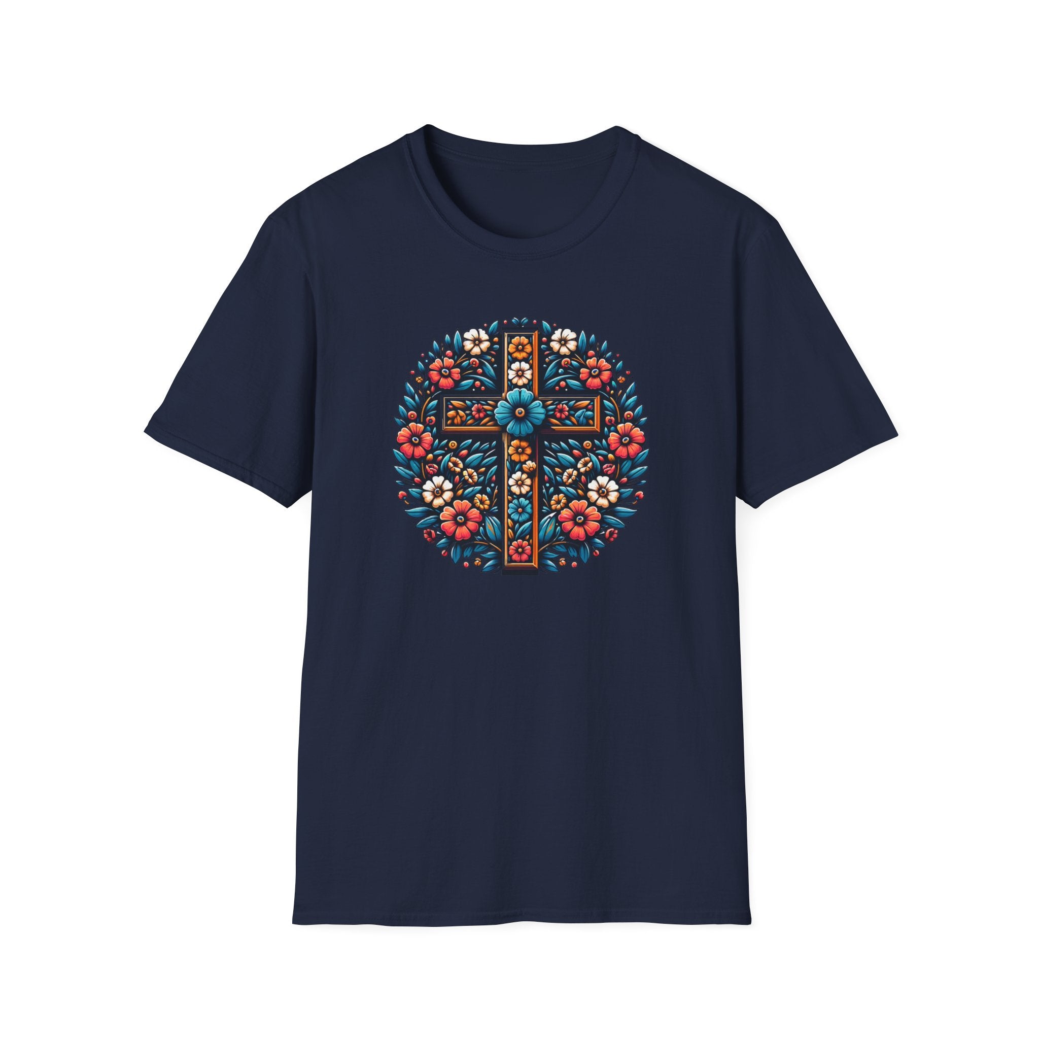 Flowering Cross T-Shirt