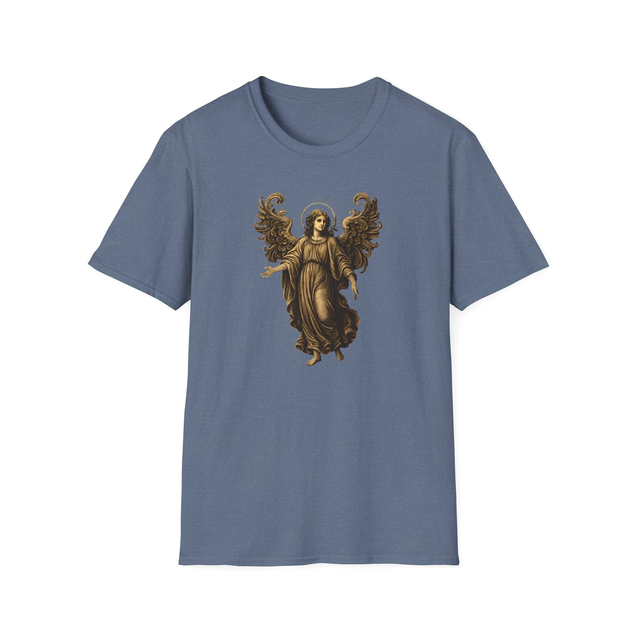 Golden angel statue T-Shirt