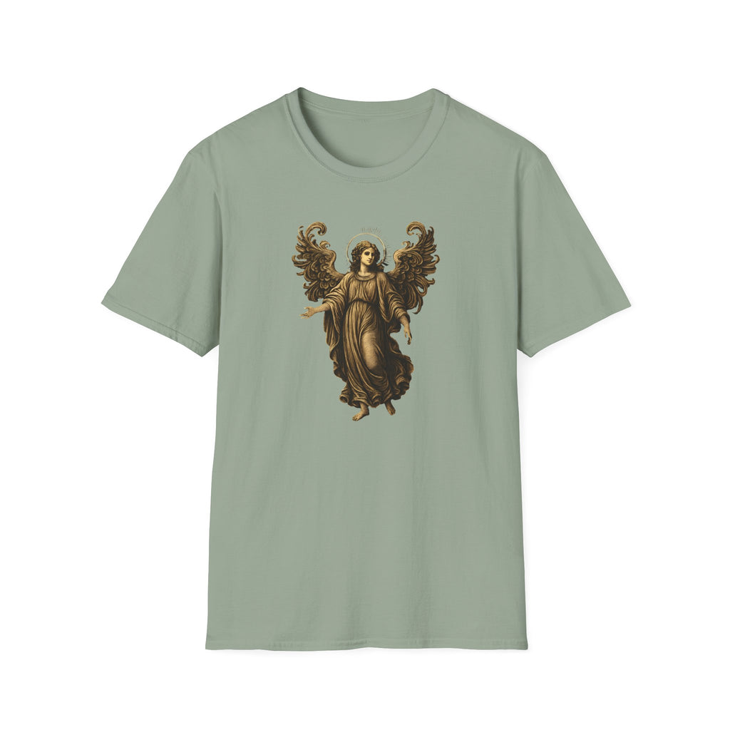 Golden angel statue T-Shirt