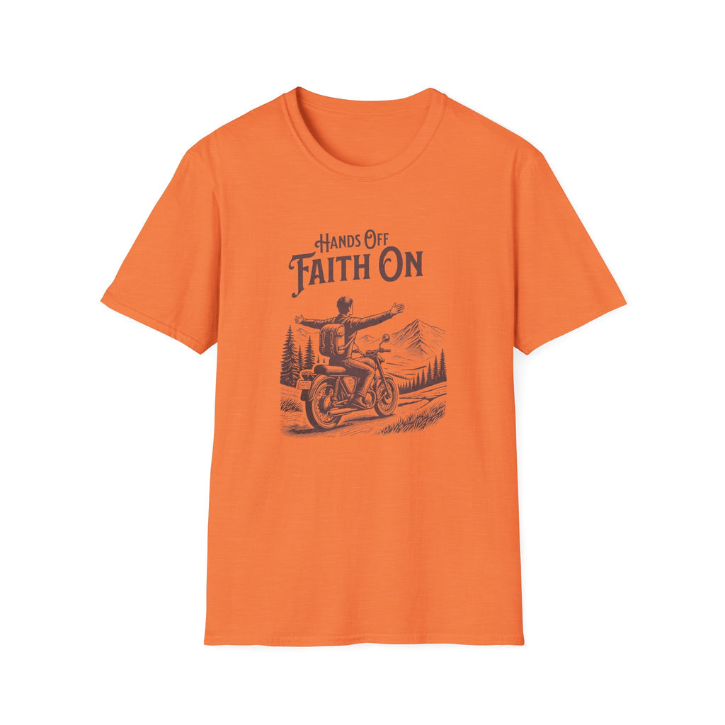 Hands Off Faith On T-Shirt