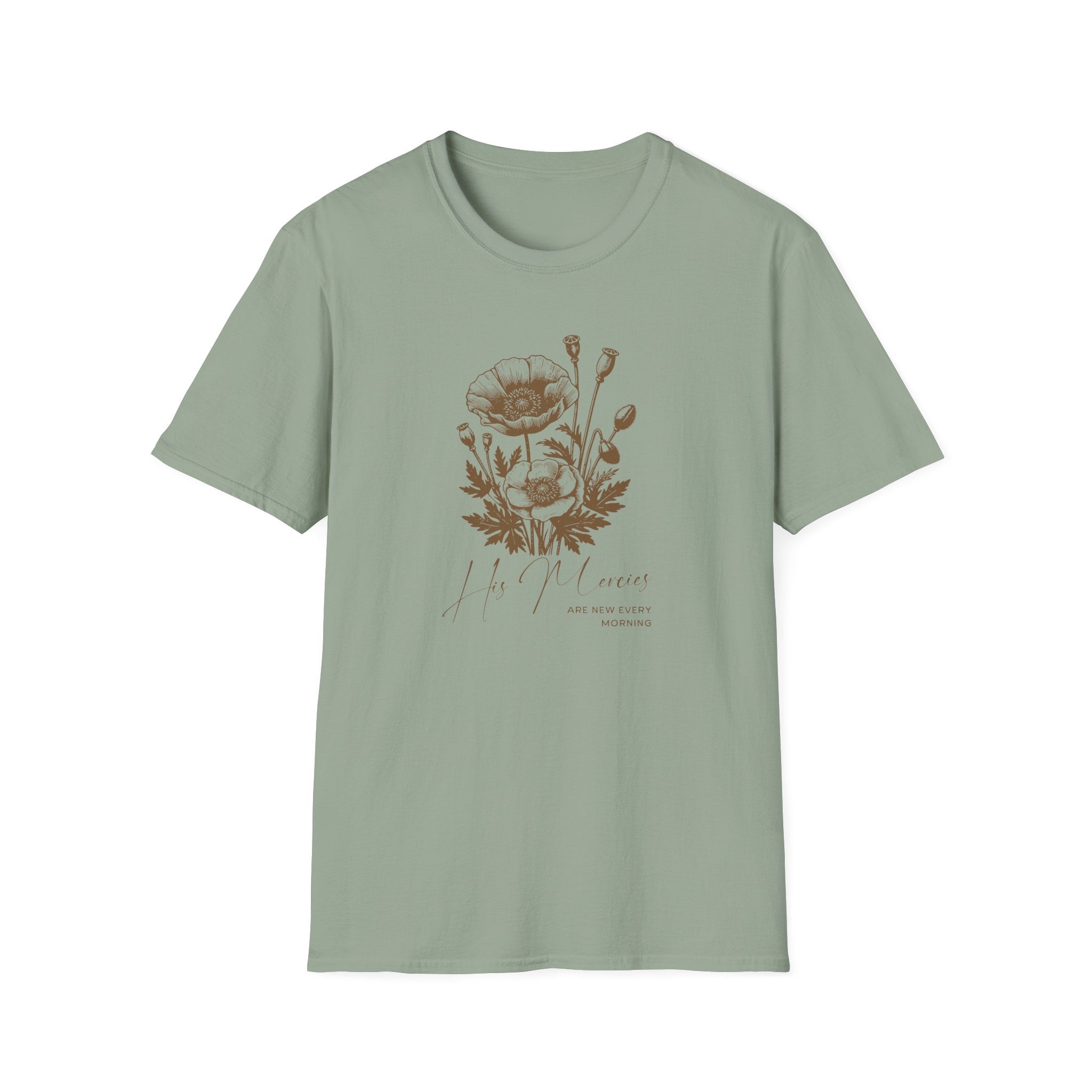 His Mercies Flowers T-Shirt