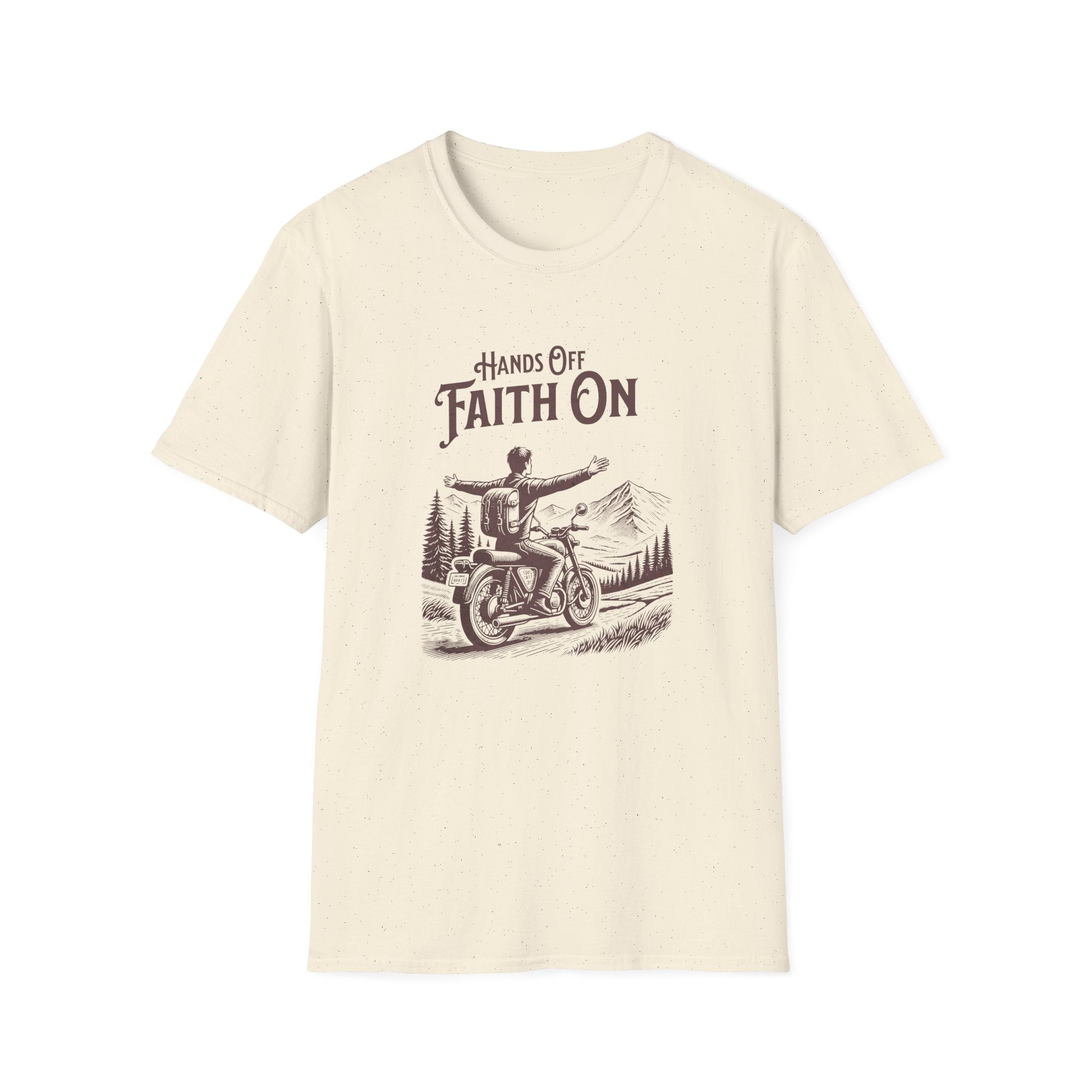 Hands Off Faith On T-Shirt