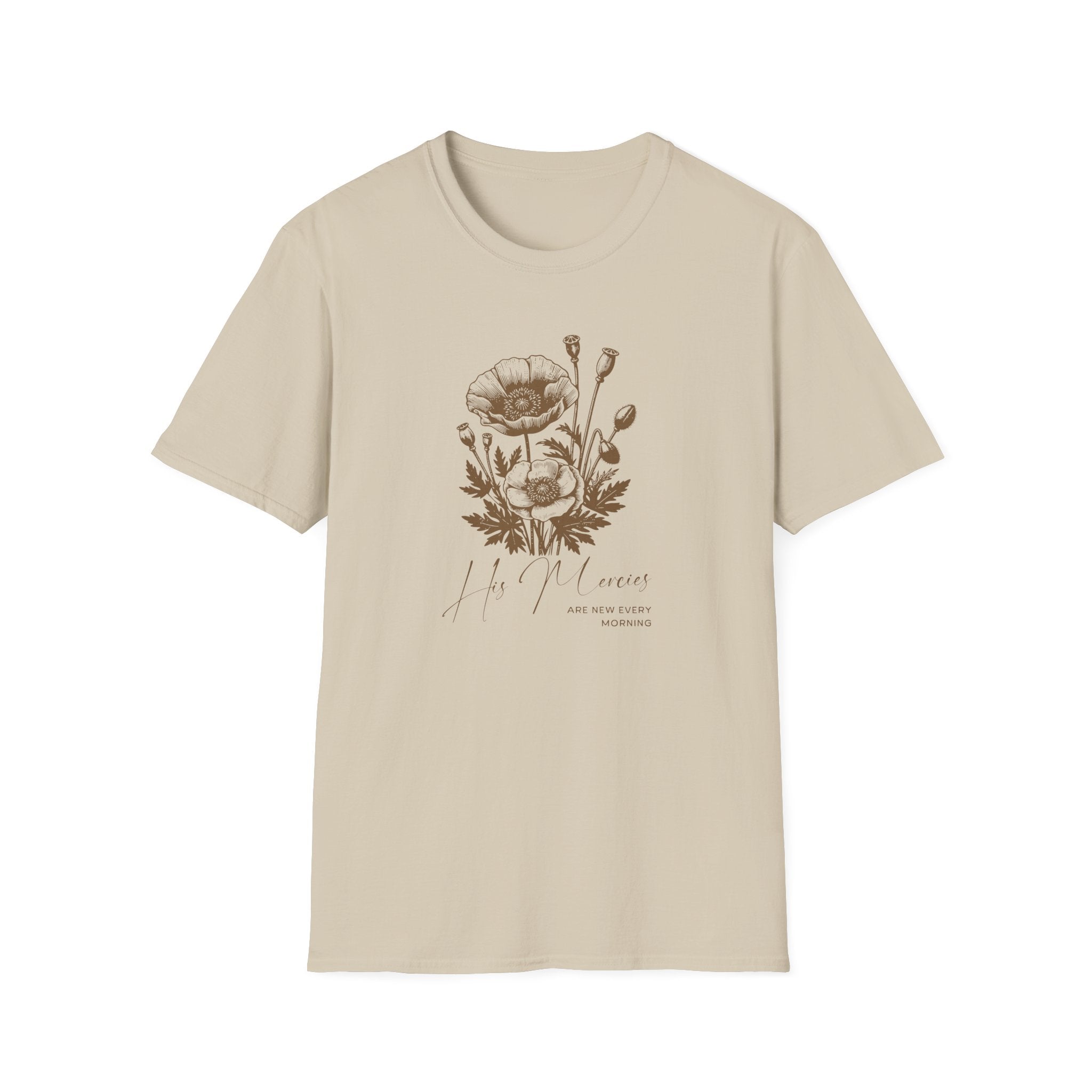His Mercies Flowers T-Shirt