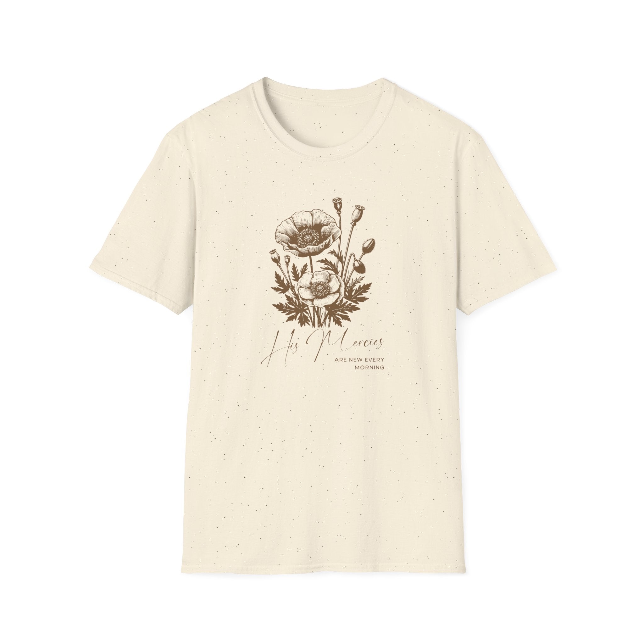 His Mercies Flowers T-Shirt
