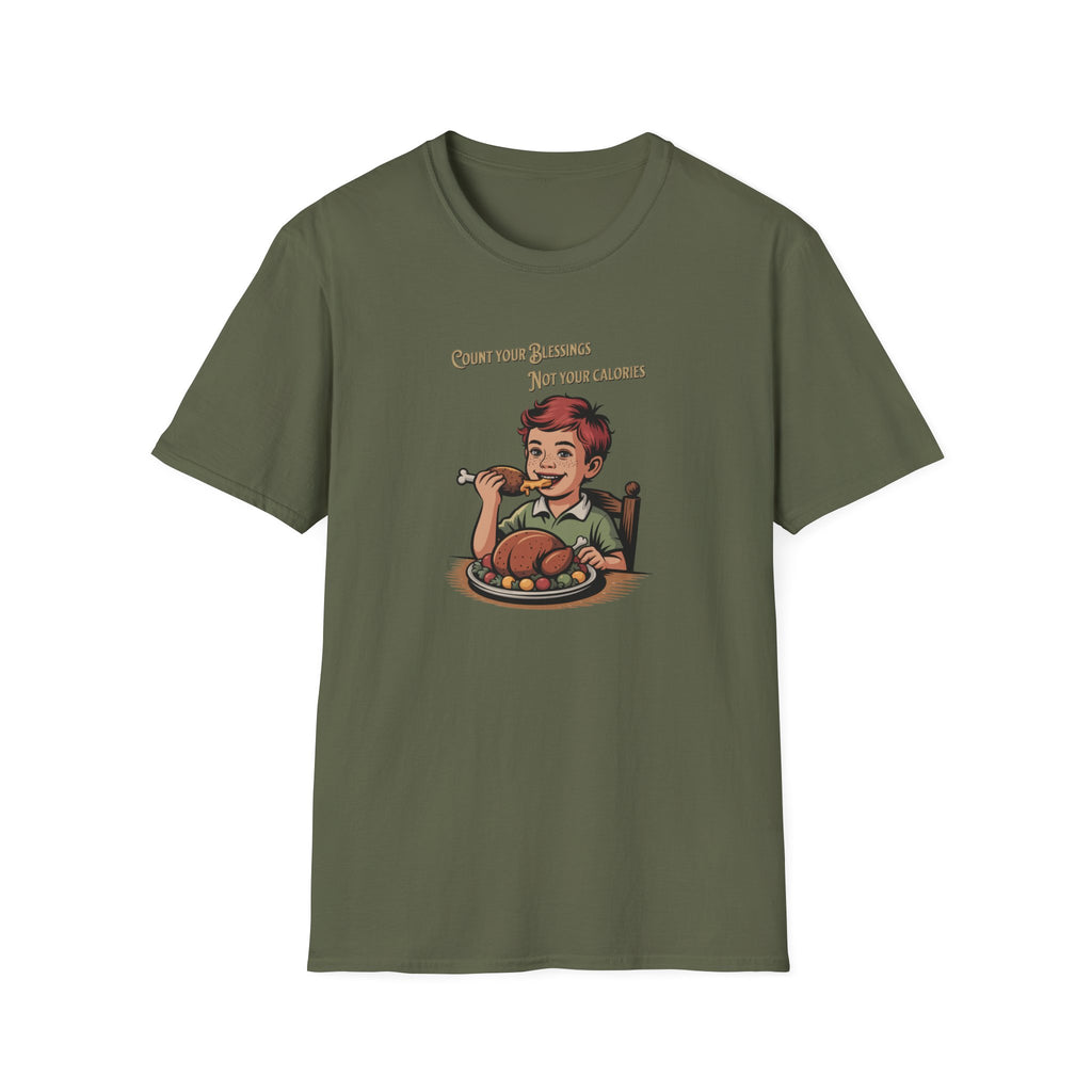 Count Blessings not Calories T-Shirt