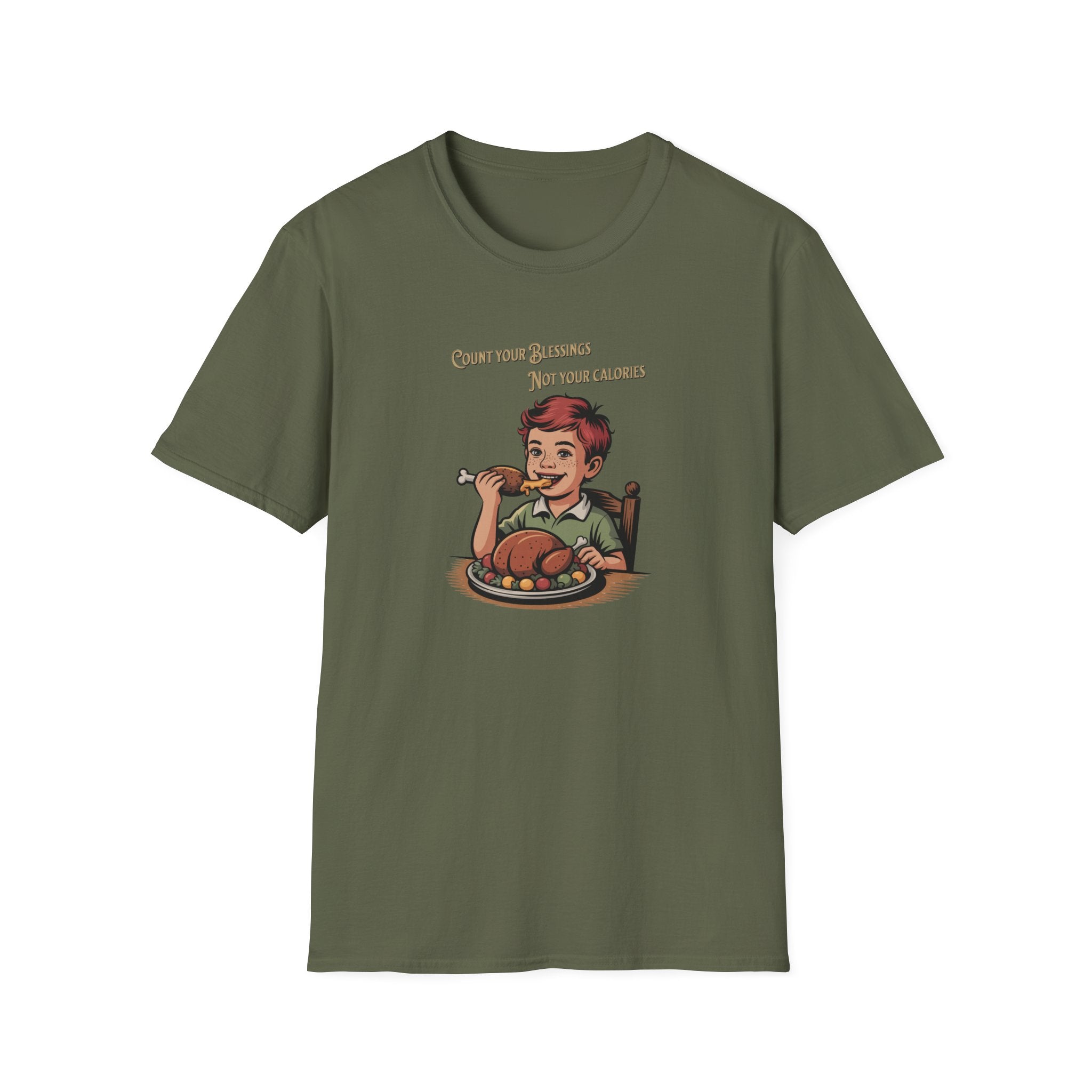 Count Blessings not Calories T-Shirt