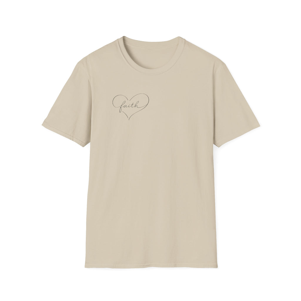 Faith - Heart T-Shirt