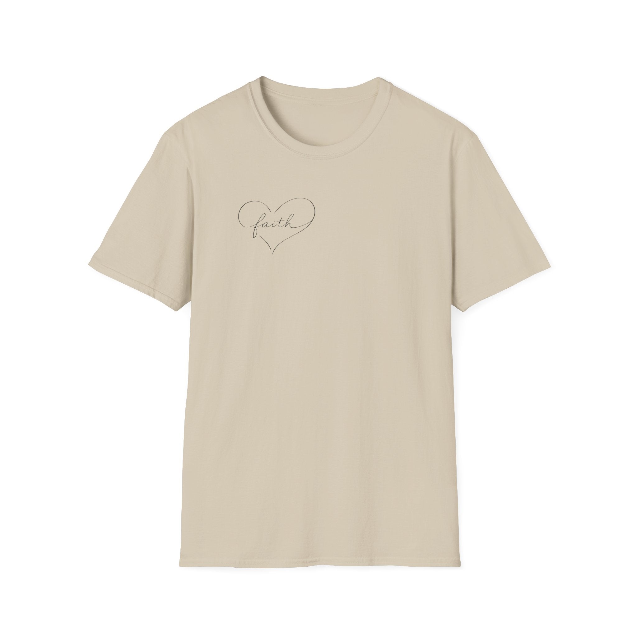 Faith - Heart T-Shirt
