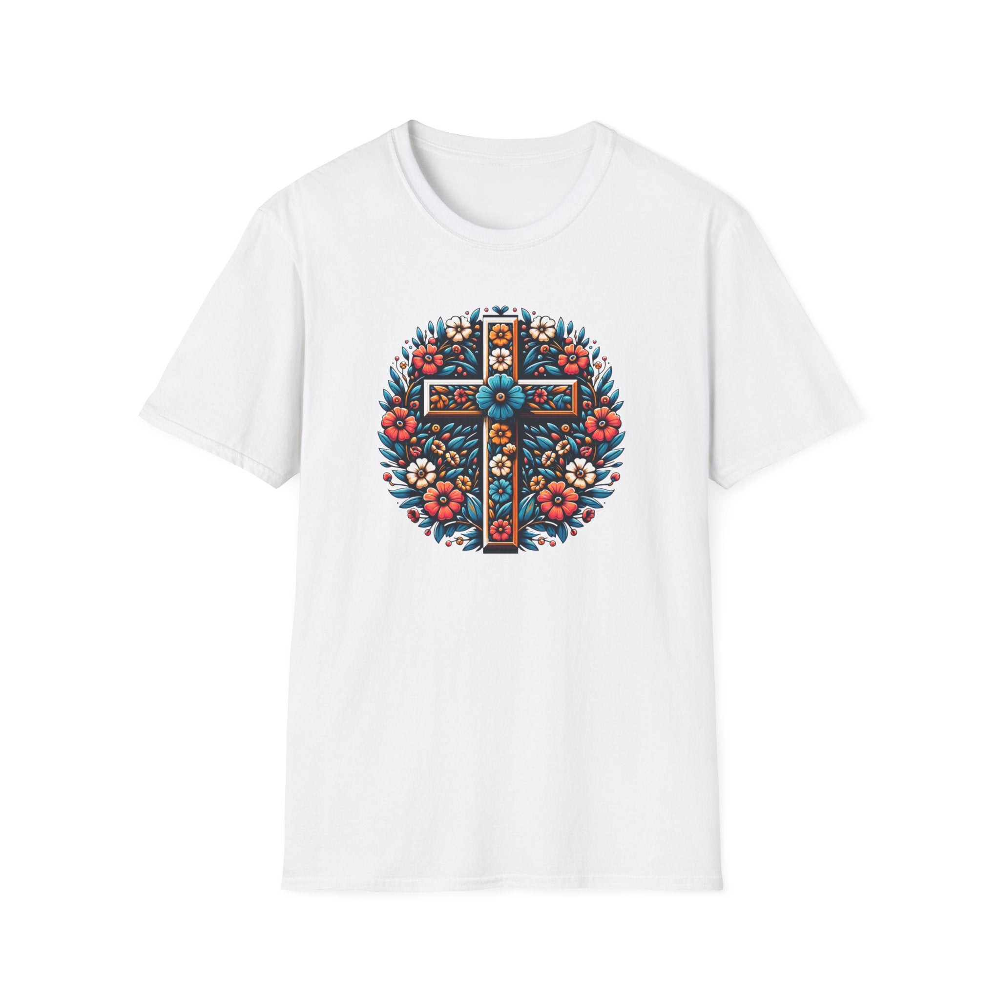 Flowering Cross T-Shirt