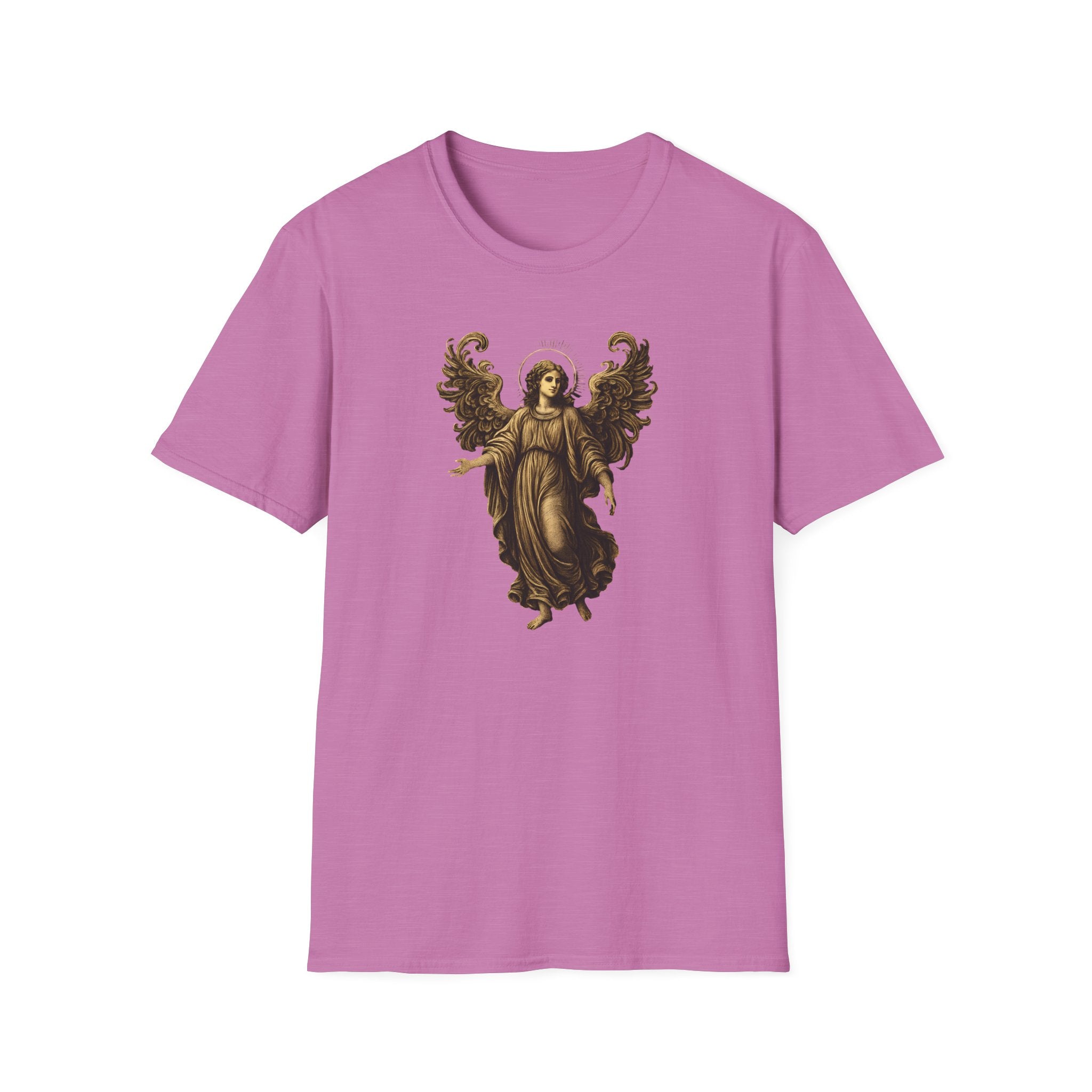Golden angel statue T-Shirt