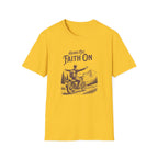 Hands Off Faith On T-Shirt