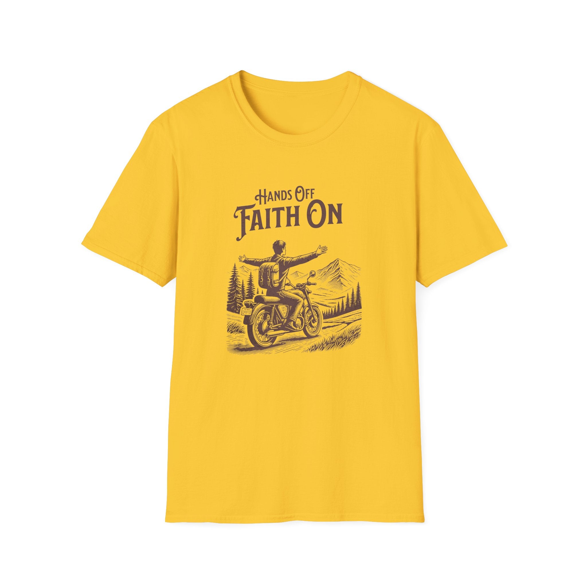 Hands Off Faith On T-Shirt