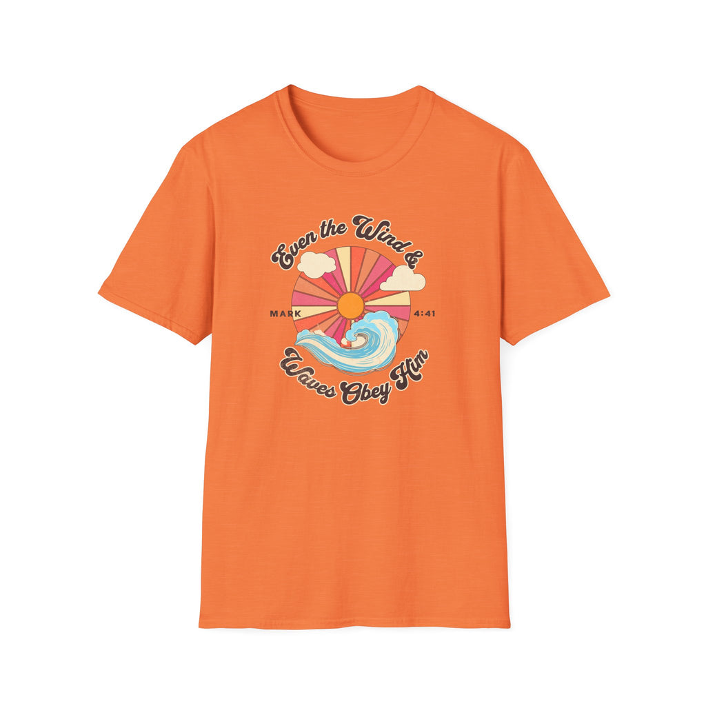 The Winds and Waves Obey Him T-Shirt