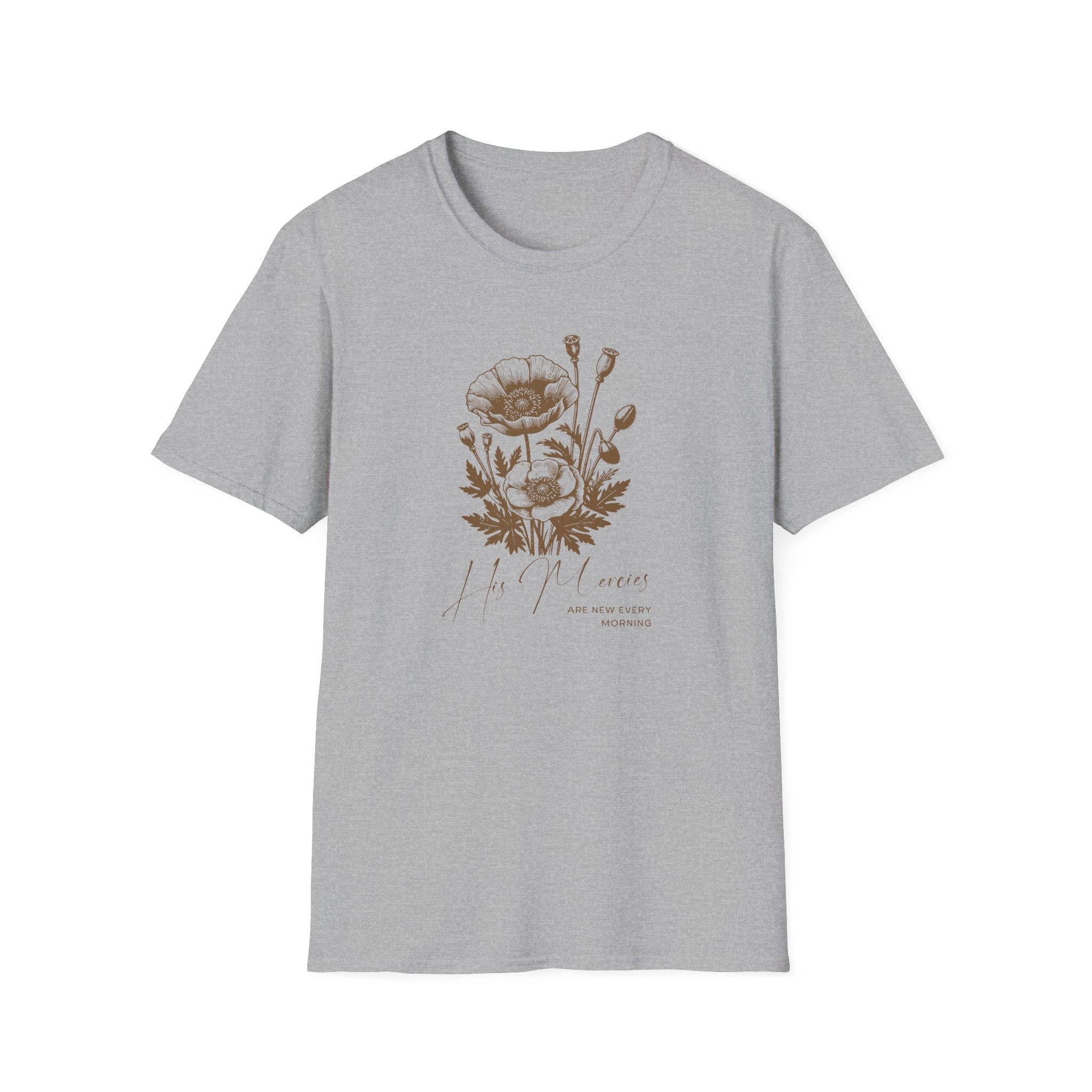 His Mercies Flowers T-Shirt