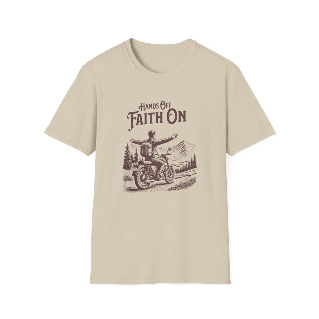 Hands Off Faith On T-Shirt