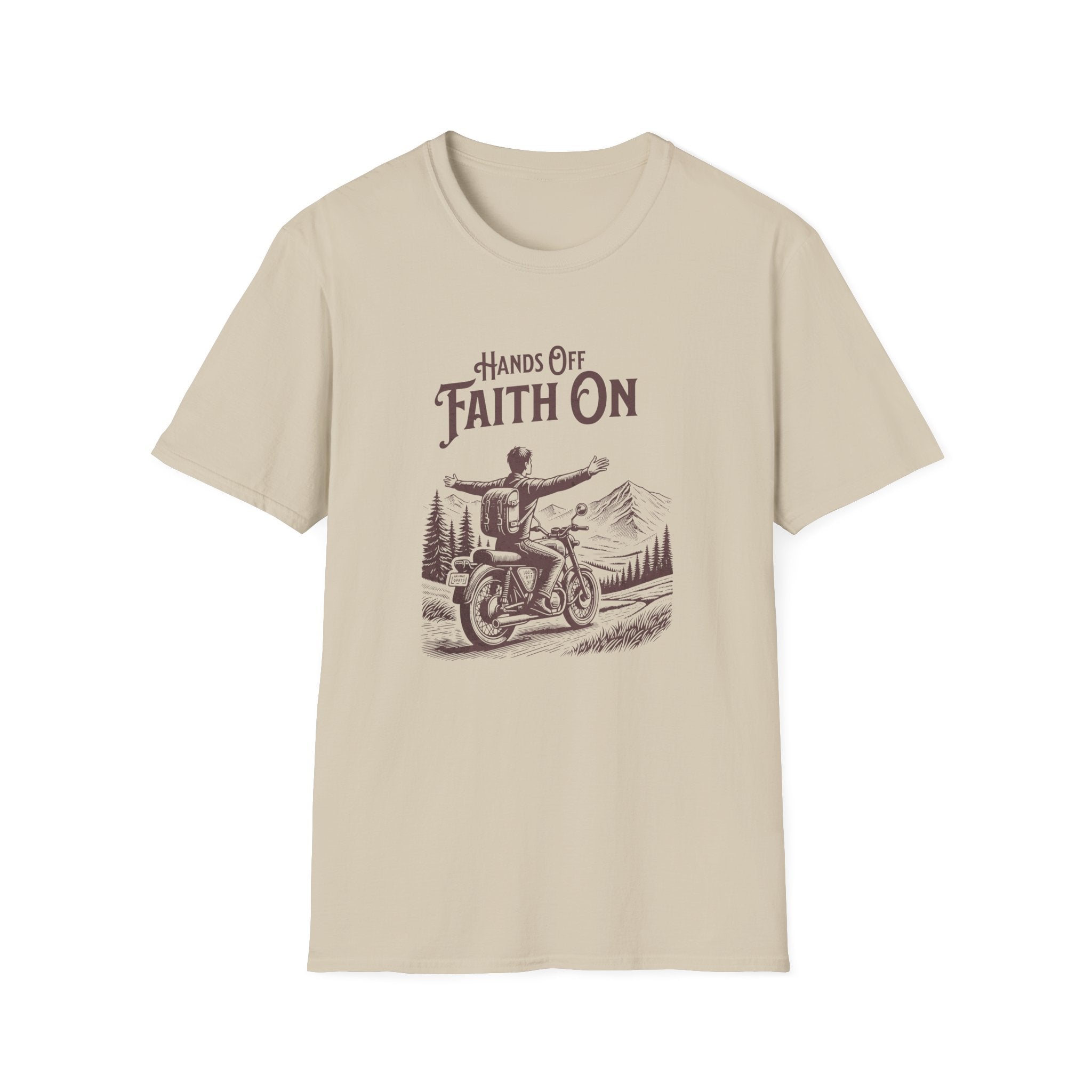 Hands Off Faith On T-Shirt