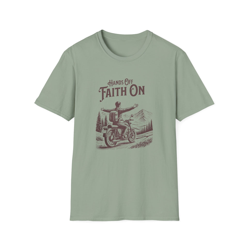 Hands Off Faith On T-Shirt