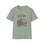 Hands Off Faith On T-Shirt