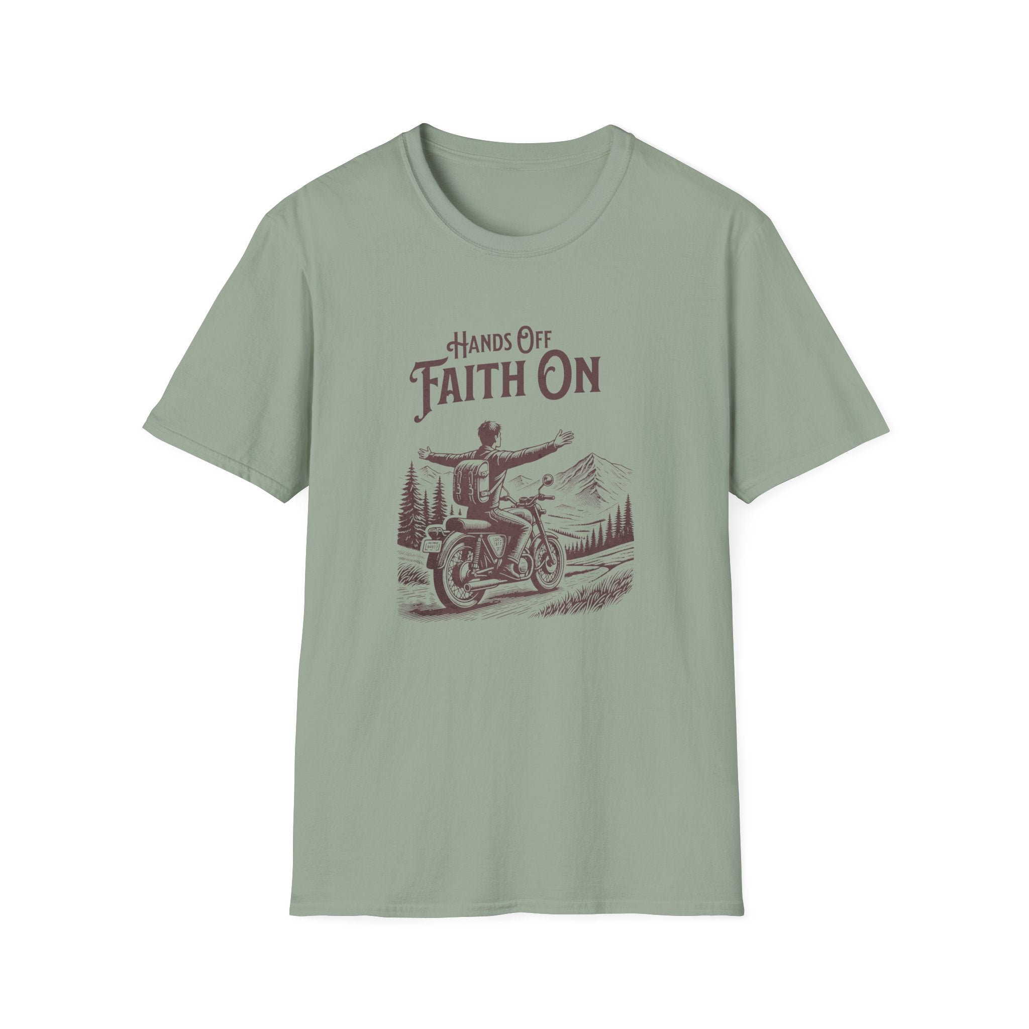 Hands Off Faith On T-Shirt