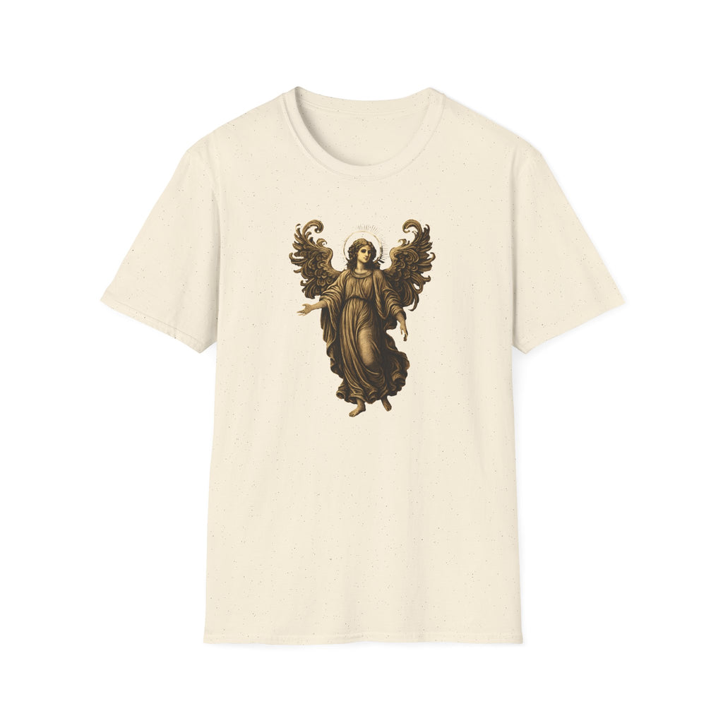 Golden angel statue T-Shirt