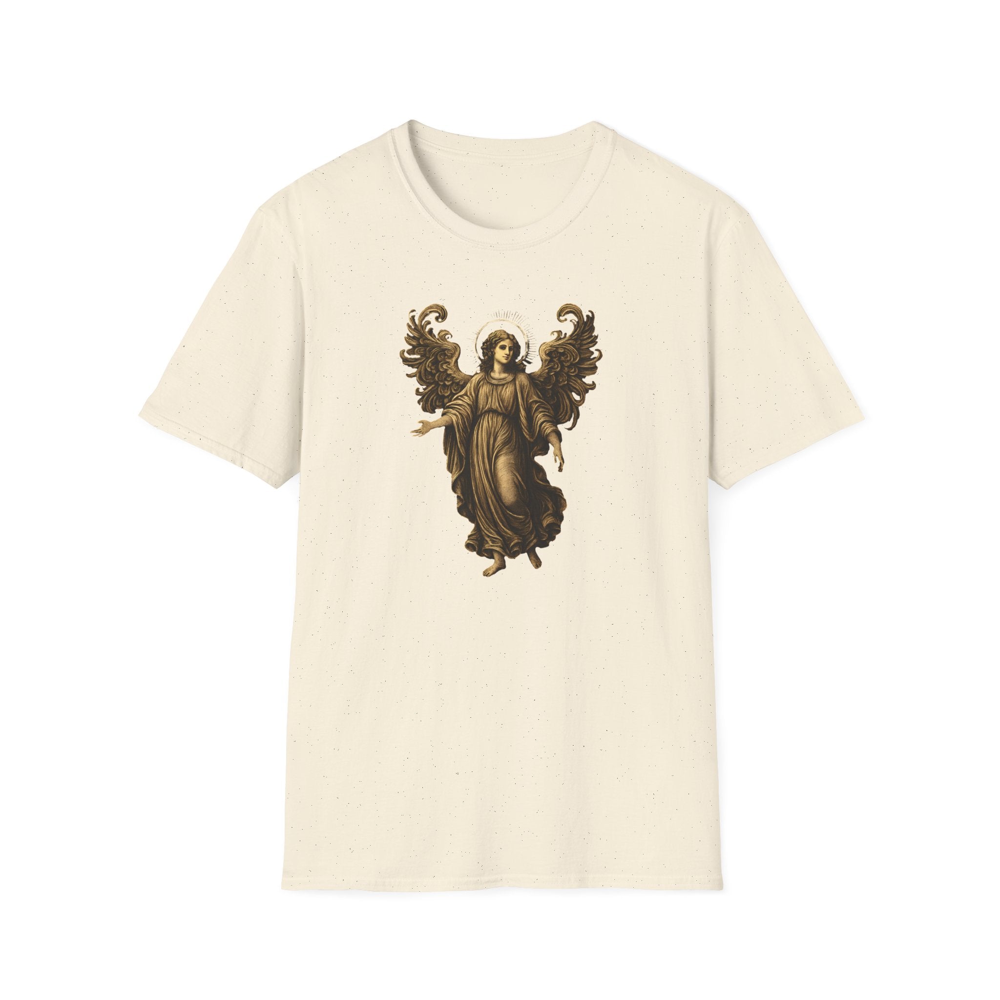 Golden angel statue T-Shirt