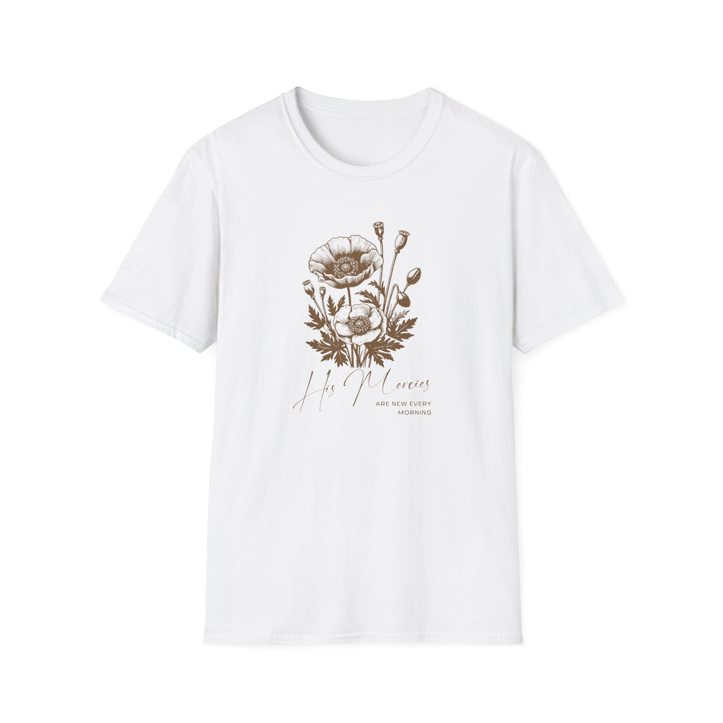 His Mercies Flowers T-Shirt