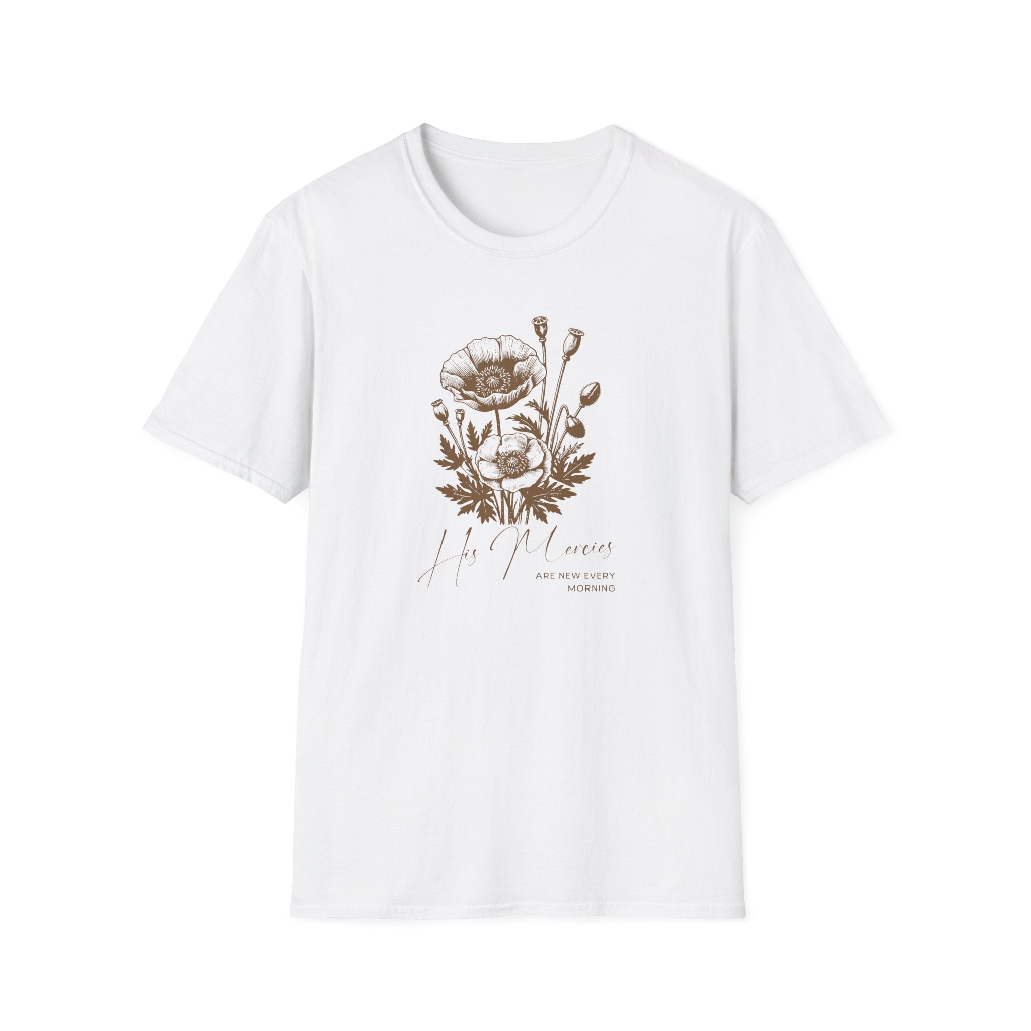 His Mercies Flowers T-Shirt