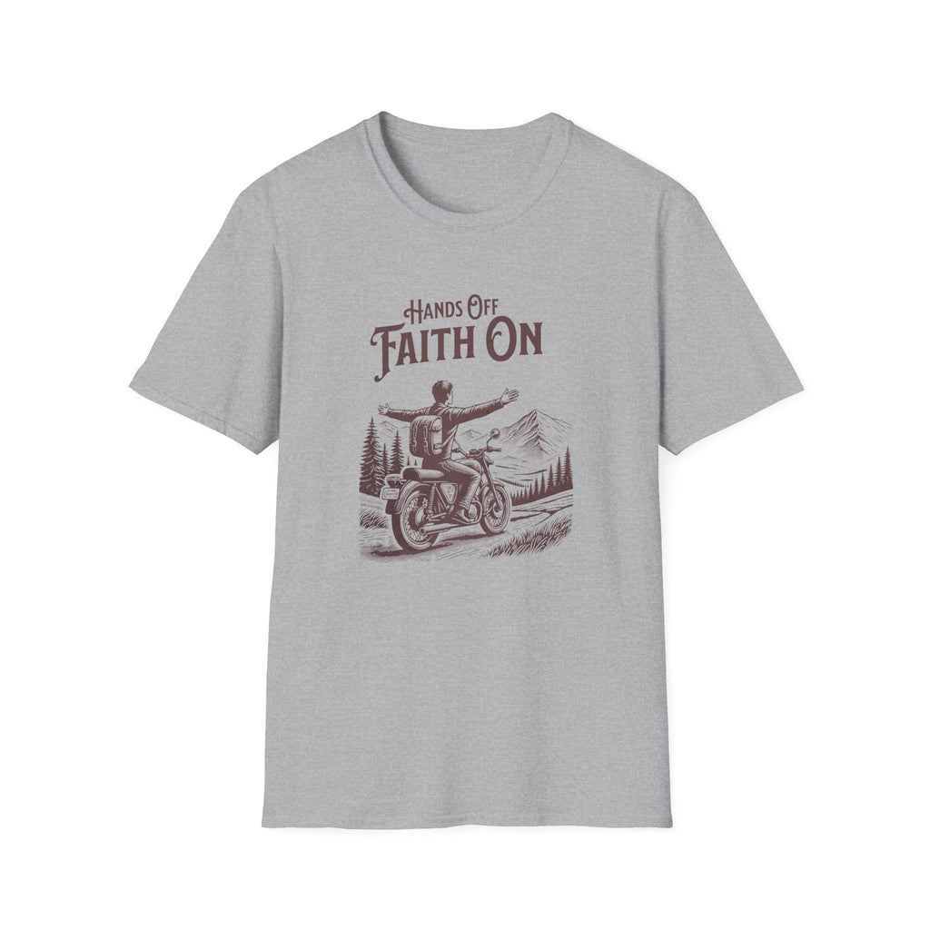 Hands Off Faith On T-Shirt