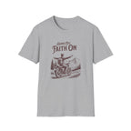 Hands Off Faith On T-Shirt