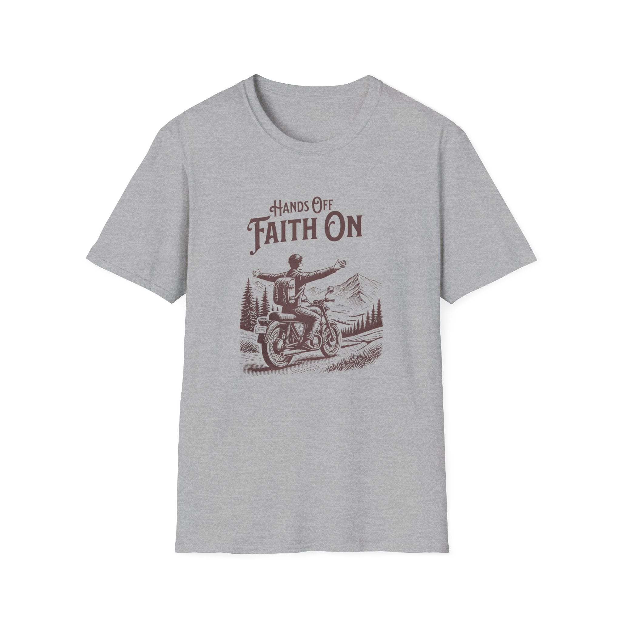 Hands Off Faith On T-Shirt