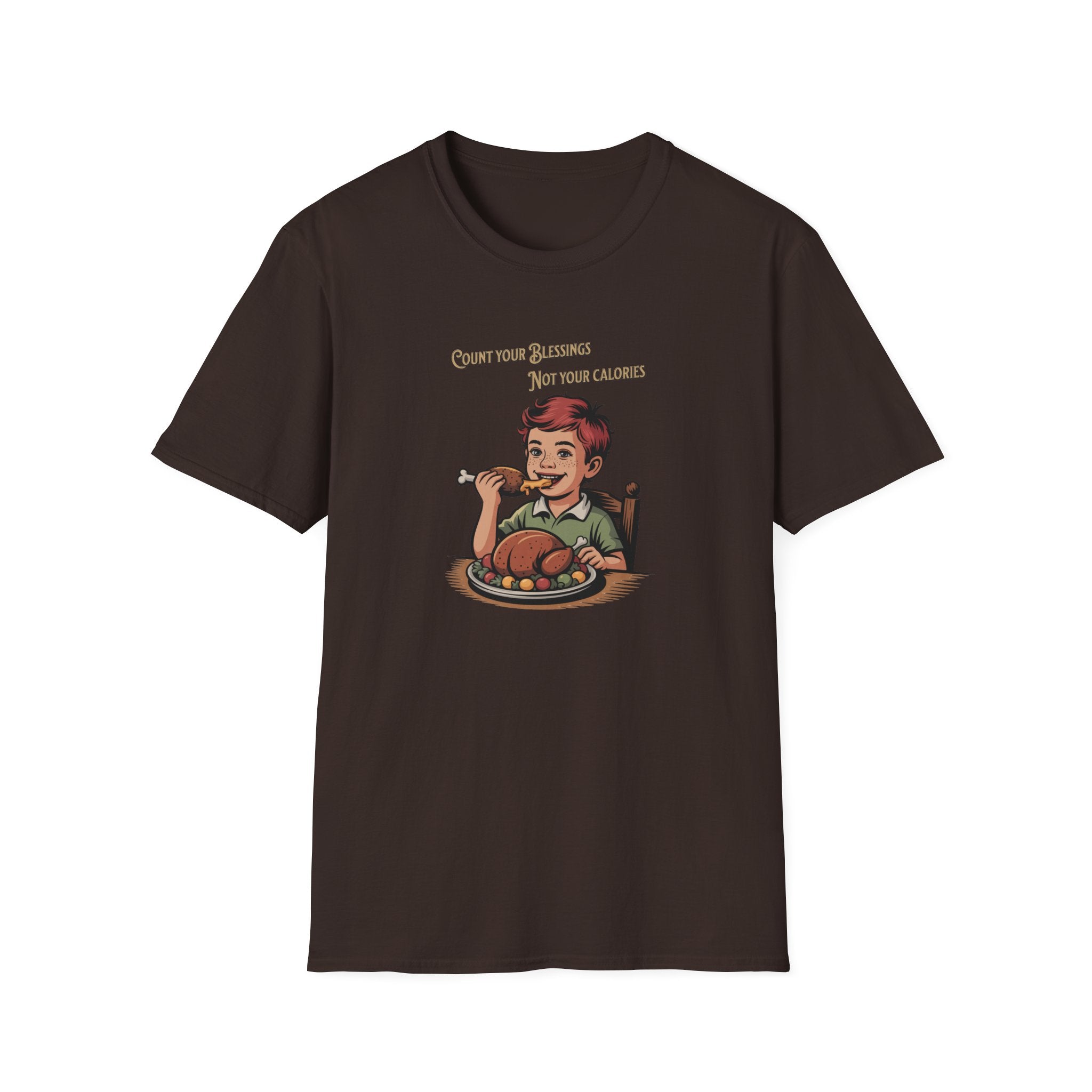 Count Blessings not Calories T-Shirt