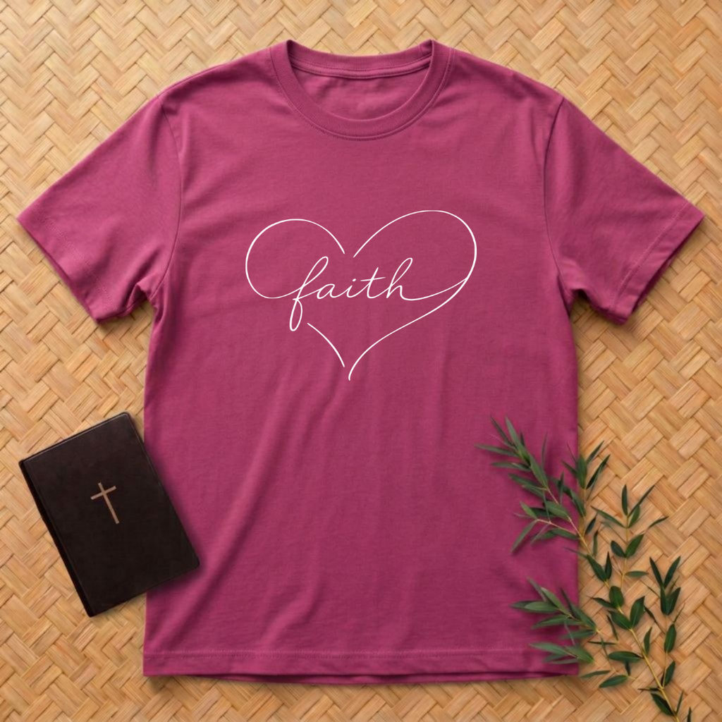 Faith - Big Heart T-Shirt