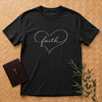 Faith - Big Heart T-Shirt