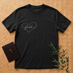 Faith - Heart T-Shirt