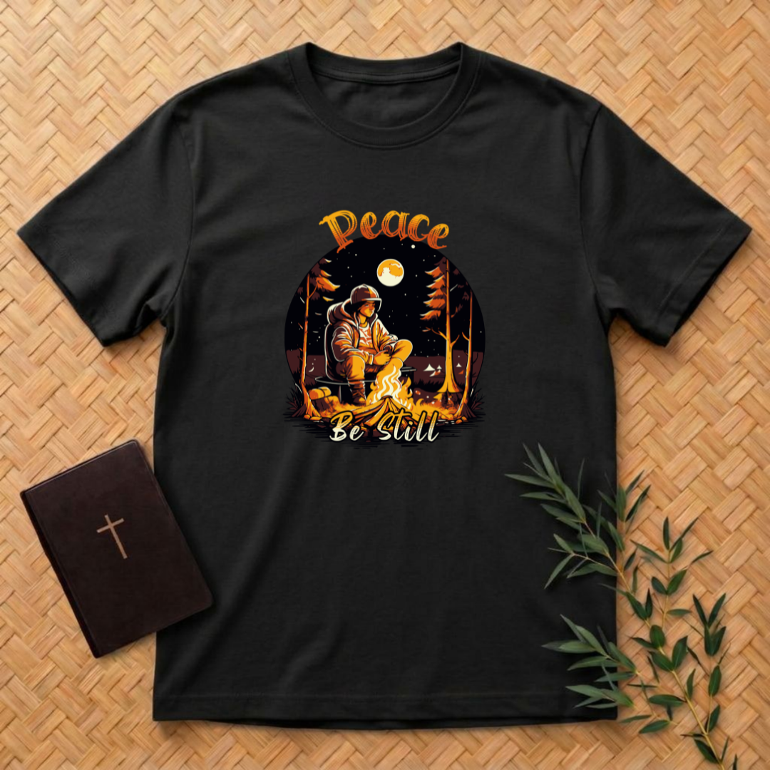Peace Be Still Fire T-Shirt