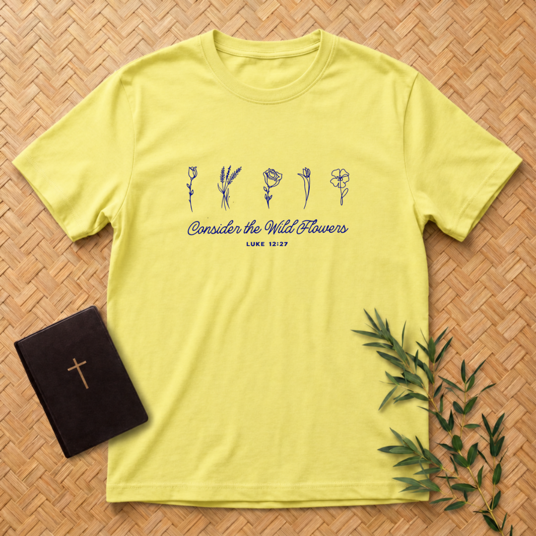 Consider the Wild Flowers T-Shirt