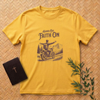 Hands Off Faith On T-Shirt