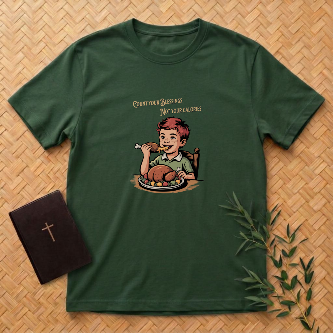 Count Blessings not Calories T-Shirt